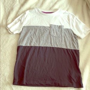 Boys color block tee shirt